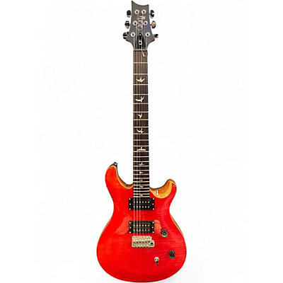 Used PRS SE CE Red Solid Body Electric Guitar