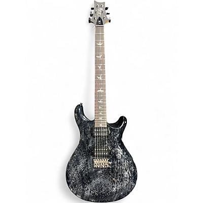Used PRS SE CE SWAMP ASH Black Solid Body Electric Guitar
