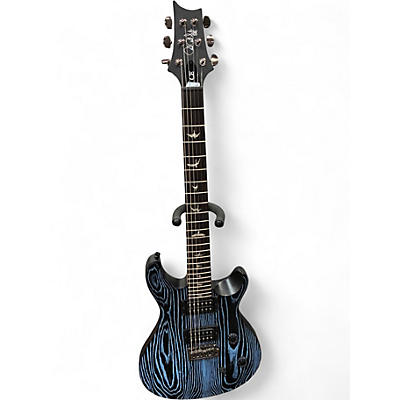 Used PRS SE CE Sandblasted Blue Solid Body Electric Guitar