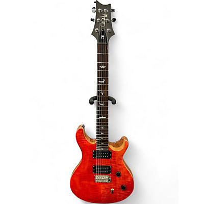 Used PRS SE CE24 BLOOD ORANGE Solid Body Electric Guitar