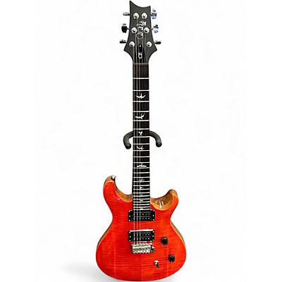 Used PRS SE CE24 BLOOD ORANGE Solid Body Electric Guitar