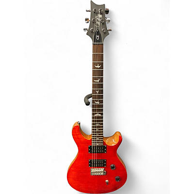 Used PRS SE CE24 BLOOD ORANGE Solid Body Electric Guitar