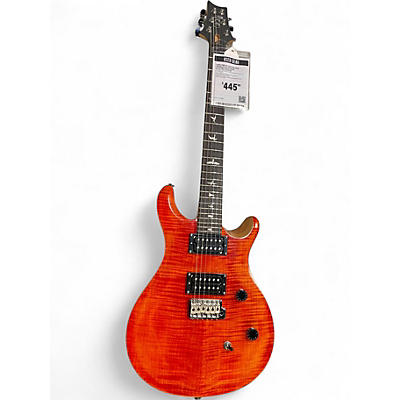 Used PRS SE CE24 Blood Orange Solid Body Electric Guitar
