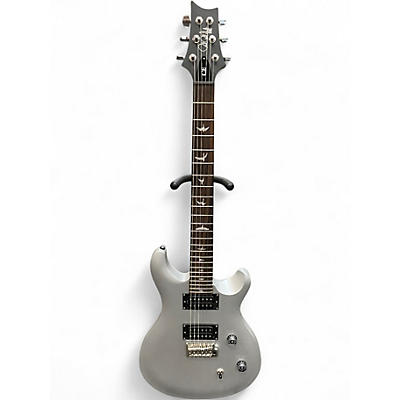 Used PRS SE CE24 Metallic Silver Solid Body Electric Guitar