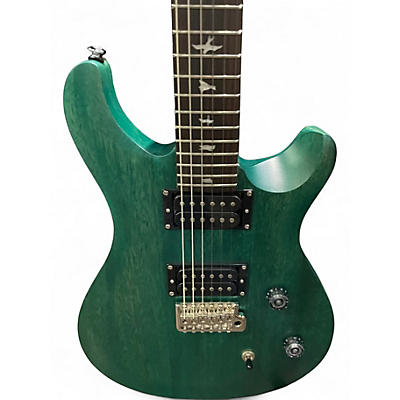 Used PRS SE CE24 STANDARD SATIN GREEN Solid Body Electric Guitar