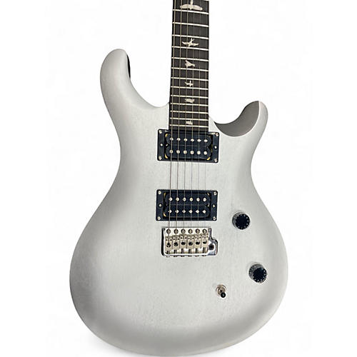 Used PRS SE CE24 Silver Solid Body Electric Guitar Silver