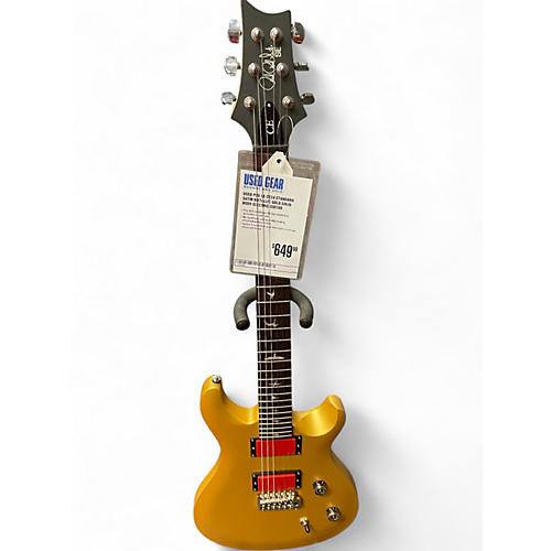 Used PRS SE CE24 Standard Satin Metallic Gold Solid Body Electric Guitar Satin Metallic Gold