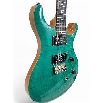 Used PRS SE CE24 Turquoise Solid Body Electric Guitar