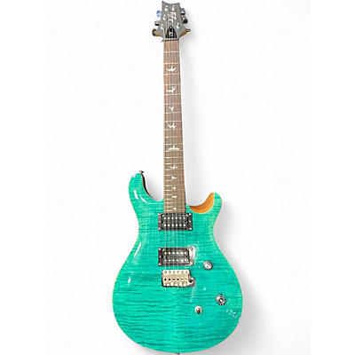 Used PRS SE CE24 Turquoise Solid Body Electric Guitar