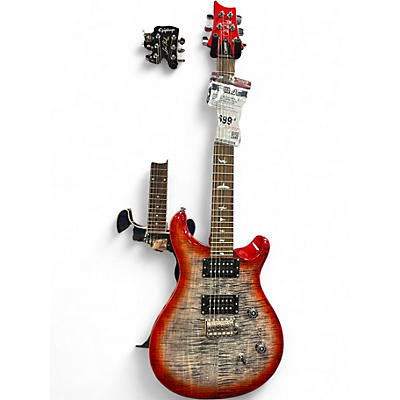Used PRS SE CUSTOM 24-08 CHARCOAL CHERRY Solid Body Electric Guitar