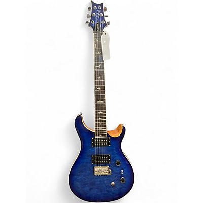 Used PRS SE CUSTOM 24  Blue Burst Solid Body Electric Guitar