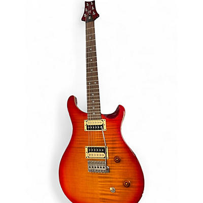 Used PRS SE CUSTOM 24 Cherry Sunburst Solid Body Electric Guitar