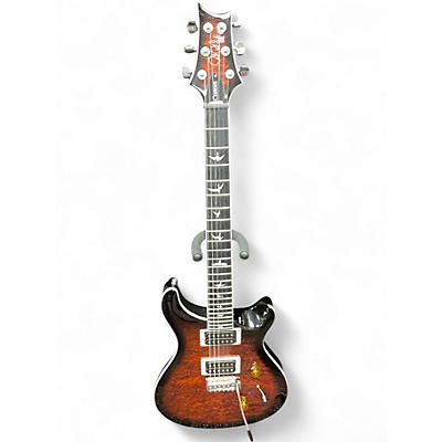 Used PRS SE CUSTOM 24 QUILT Tobacco Burst Solid Body Electric Guitar