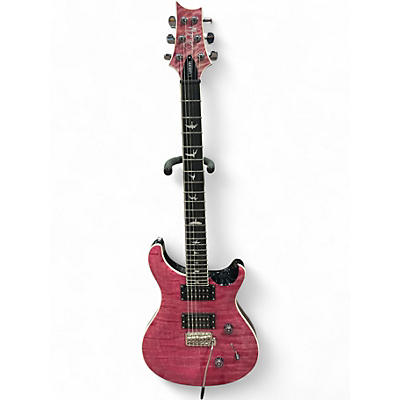 Used PRS SE CUSTOM 24 QUILTED CARVED TOP VIOLET Solid Body Electric Guitar