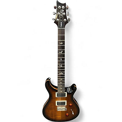 Used PRS SE CUSTOM BLACK Solid Body Electric Guitar