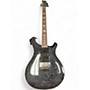 Used PRS SE CUSTOM FLOYD Trans Black Solid Body Electric Guitar Trans Black
