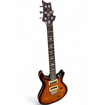 Used PRS SE Custom 2 Tone Sunburst Solid Body Electric Guitar