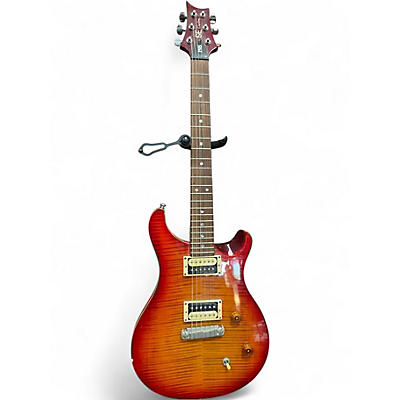 Used PRS SE Custom 22 2 Color Sunburst Solid Body Electric Guitar