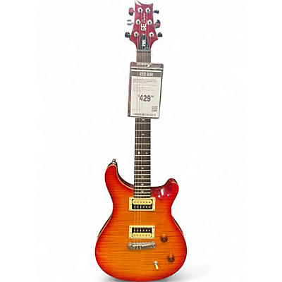 Used PRS SE Custom 22 2 Tone Sunburst Solid Body Electric Guitar