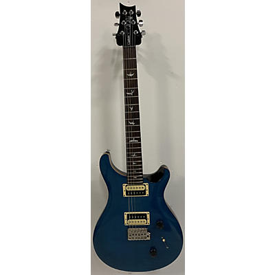 PRS Used PRS SE Custom 22 Aqua Solid Body Electric Guitar