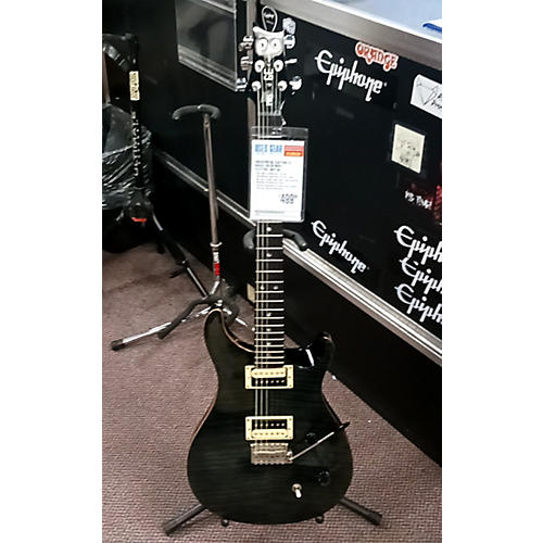 PRS Used PRS SE Custom 22 Black Solid Body Electric Guitar Black