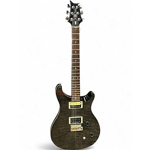 Used PRS SE Custom 22 Black Solid Body Electric Guitar Black