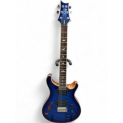 Used PRS SE Custom 22 Blue Burst Solid Body Electric Guitar