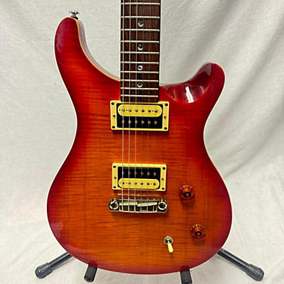 PRS Used PRS SE Custom 22 Cherry Sunburst Solid Body Electric Guitar