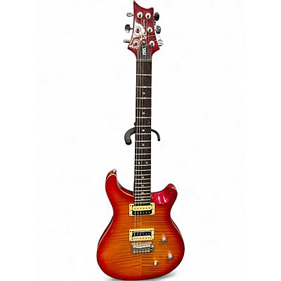 Used PRS SE Custom 22 Cherry Sunburst Solid Body Electric Guitar