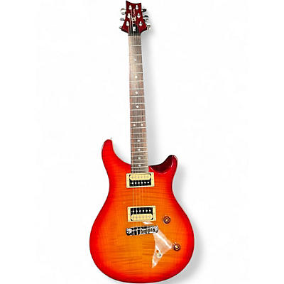 Used PRS SE Custom 22 Cherry Sunburst Solid Body Electric Guitar