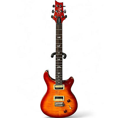 Used PRS SE Custom 22 Cherry Sunburst Solid Body Electric Guitar