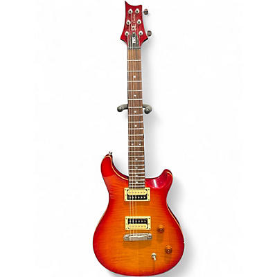 Used PRS SE Custom 22 Cherry Sunburst Solid Body Electric Guitar