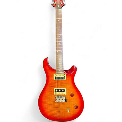 Used PRS SE Custom 22 Cherry Sunburst Solid Body Electric Guitar