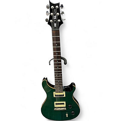 Used PRS SE Custom 22 Emerald Green Solid Body Electric Guitar
