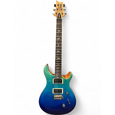 Used PRS SE Custom 22 Ocean Blue Burst Solid Body Electric Guitar