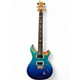 Used PRS SE Custom 22 Ocean Blue Burst Solid Body Electric Guitar Ocean Blue Burst