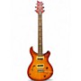 Used PRS SE Custom 22 Semi Hollow Orange Sunburst Hollow Body Electric Guitar Orange Sunburst