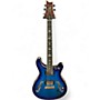 Used PRS SE Custom 22 Semi-Hollowbody Blue Burst Hollow Body Electric Guitar Blue Burst