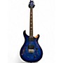 Used PRS SE Custom 22 Semi-Hollowbody Blue Burst Hollow Body Electric Guitar Blue Burst