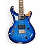 Used PRS SE Custom 22 Semi-Hollowbody Blue Hollow Body Electric Guitar Blue