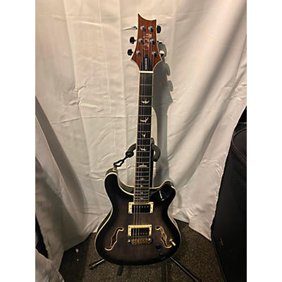 PRS Used PRS SE Custom 22 Semi-Hollowbody Charcoal Burst Hollow Body Electric Guitar