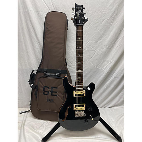 PRS Used PRS SE Custom 22 Semi-Hollowbody Gray Black Hollow Body Electric Guitar Gray Black