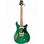 Used PRS SE Custom 22 Semi-Hollowbody Green Hollow Body Electric Guitar Green