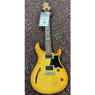 PRS Used PRS SE Custom 22 Semi-Hollowbody Honey Burst Hollow Body Electric Guitar