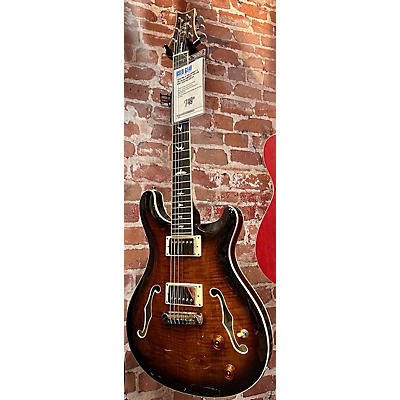 PRS Used PRS SE Custom 22 Semi-Hollowbody McCarty Amber Hollow Body Electric Guitar