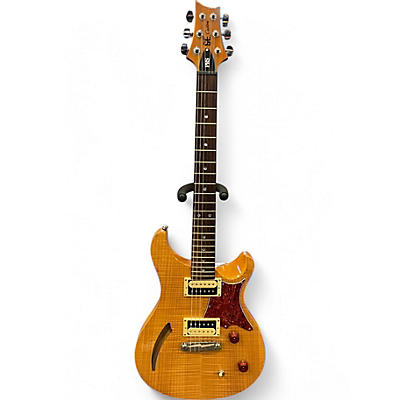Used PRS SE Custom 22 Semi-Hollowbody Natural Hollow Body Electric Guitar