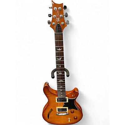 Used PRS SE Custom 22 Semi-Hollowbody Natural Hollow Body Electric Guitar
