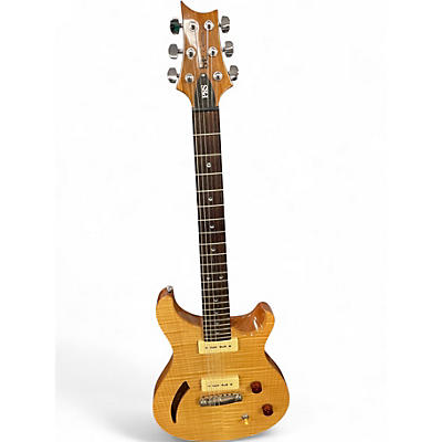 Used PRS SE Custom 22 Semi-Hollowbody Natural Hollow Body Electric Guitar