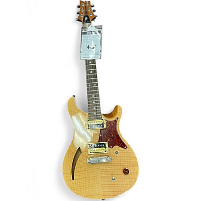Used PRS SE Custom 22 Semi-Hollowbody Natural Hollow Body Electric Guitar