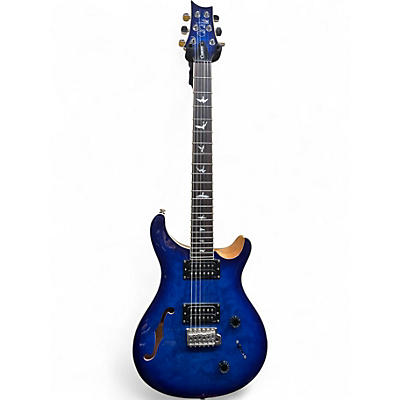Used PRS SE Custom 22 Semi-Hollowbody QUILTED BLUE Hollow Body Electric Guitar